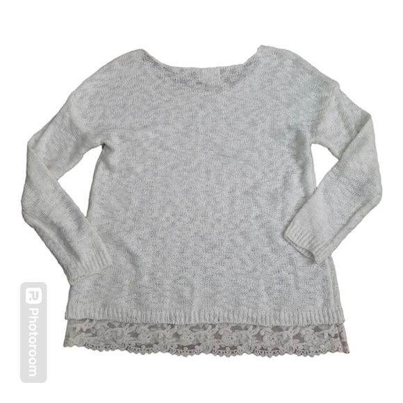 Hippie rose lightweight knit sweater - Picture 2 of 5